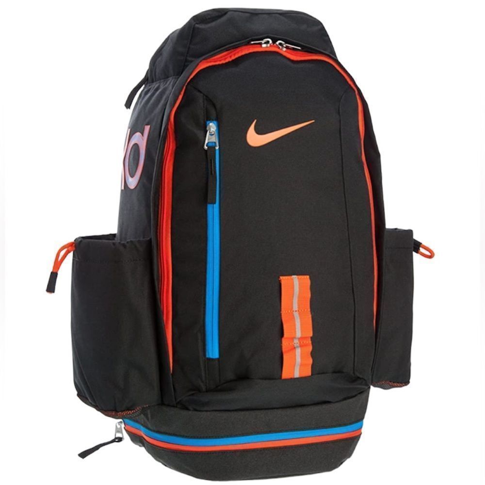 Nike KD Backpack Black Basketball Kevin Durant School Bag Laptop One Size